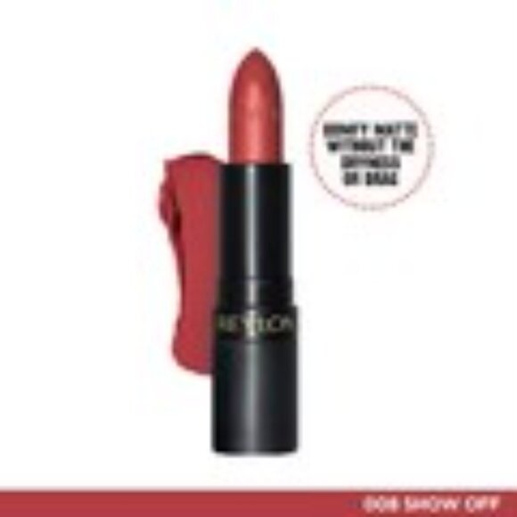 Revlon Super Lustrous Matte Lipstick #008 Show Off - Picture 2 of 2